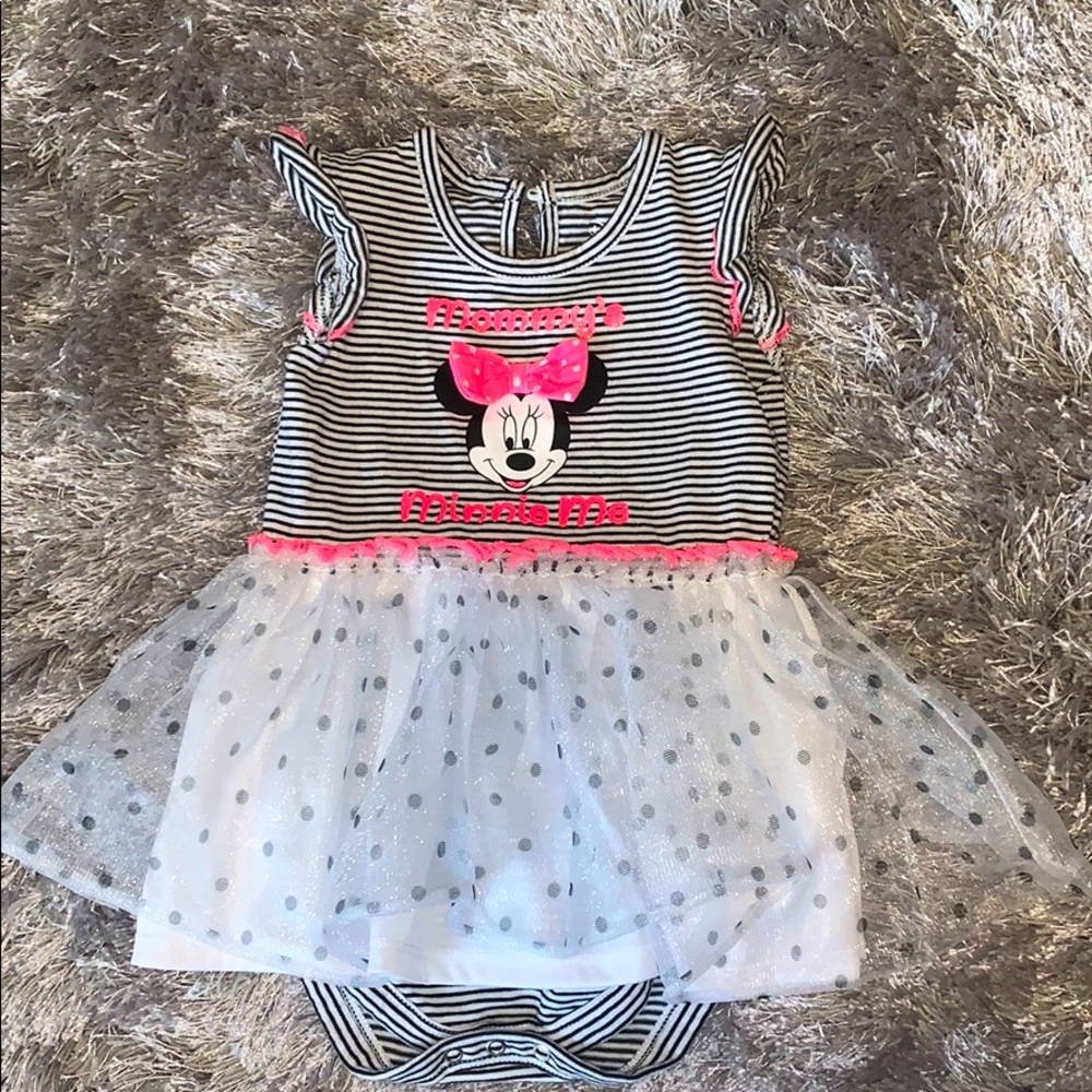 Minnie Mouse tutu onsie